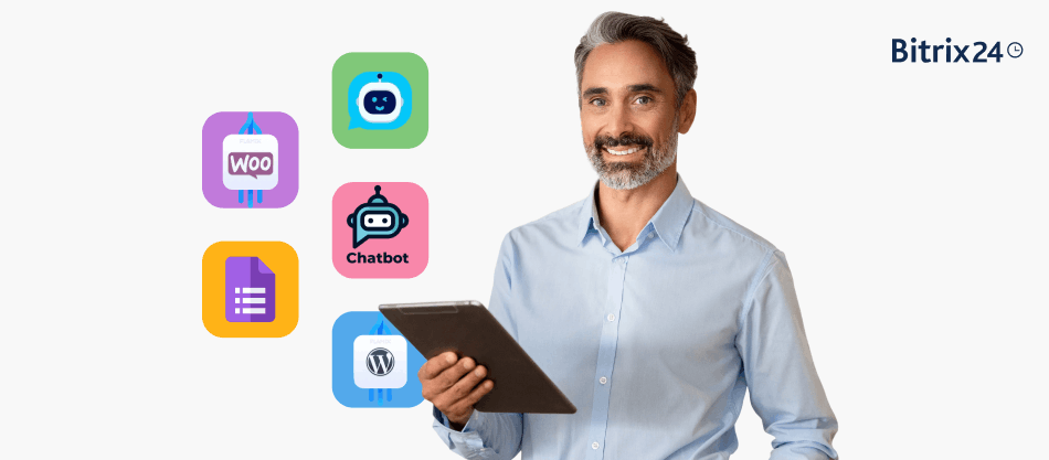 أفضل 5 تطبيقات لتعزيز المبيعات وزيادة الإنتاجية في Bitrix24