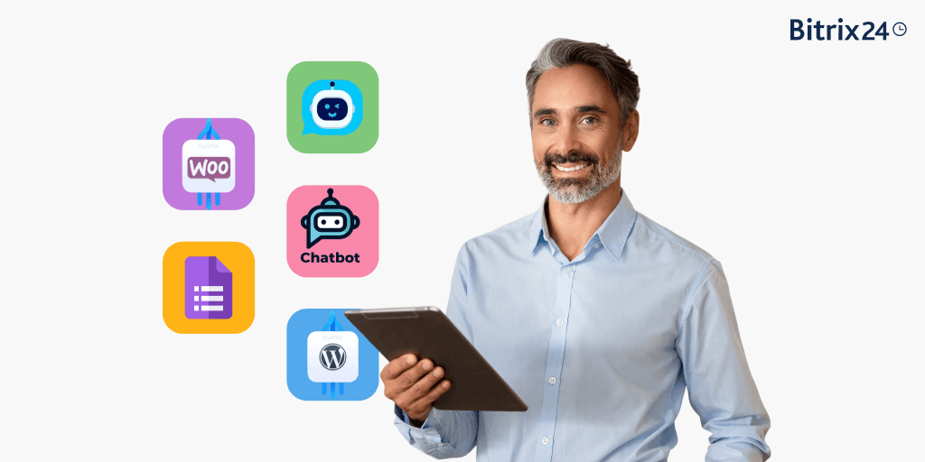 أفضل 5 تطبيقات لتعزيز المبيعات وزيادة الإنتاجية في Bitrix24