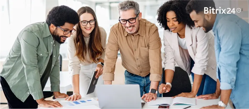 فرق العمل المتقاطعة: سر تعاونك الذكي في Bitrix24