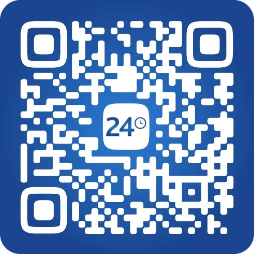 Bitrix24 mobile app QR code