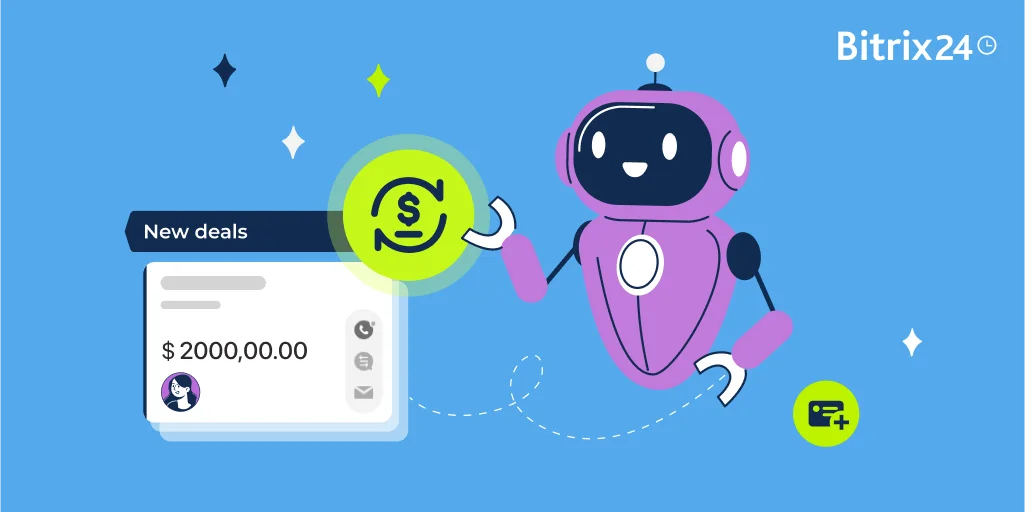 المبيعات المتكررة المدعومة بالذكاء الاصطناعي من Bitrix24: حافظ على رضا عملائك وولائهم الدائم