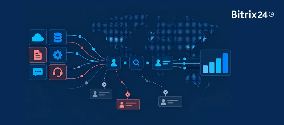 تقرير المعيار المرجعي لأنظمة CRM لعام 2026: بيانات عالمية من 1,100 شركة