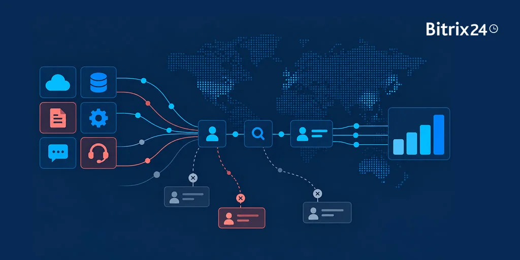 تقرير المعيار المرجعي لأنظمة CRM لعام 2026: بيانات عالمية من 1,100 شركة