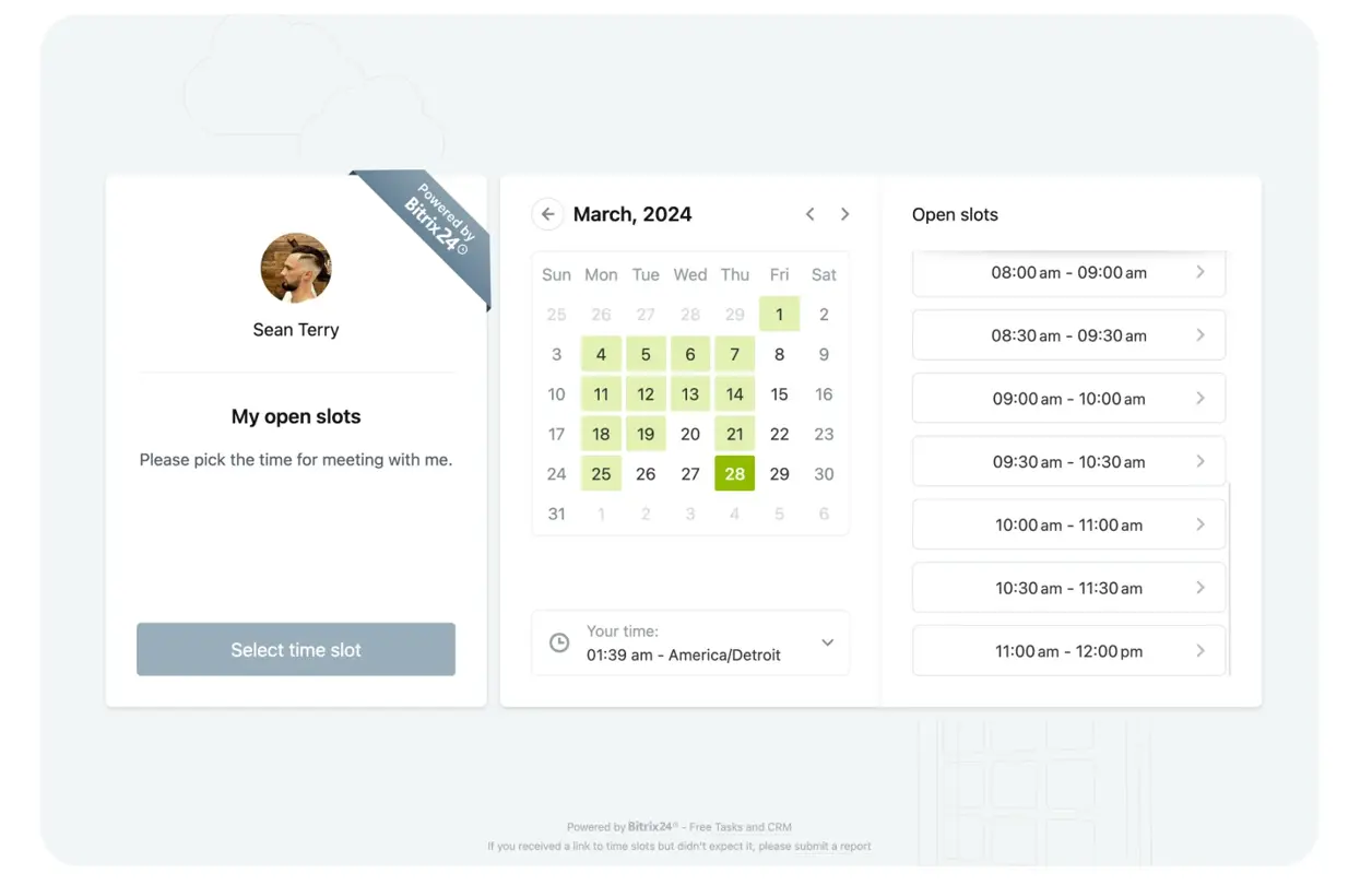 Viewing scheduling and task management