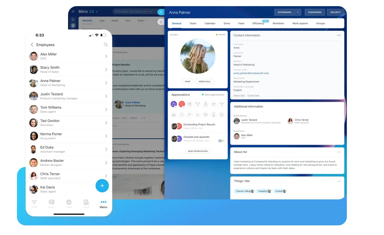 HR profiles