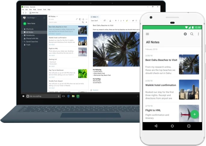 evernote apps
