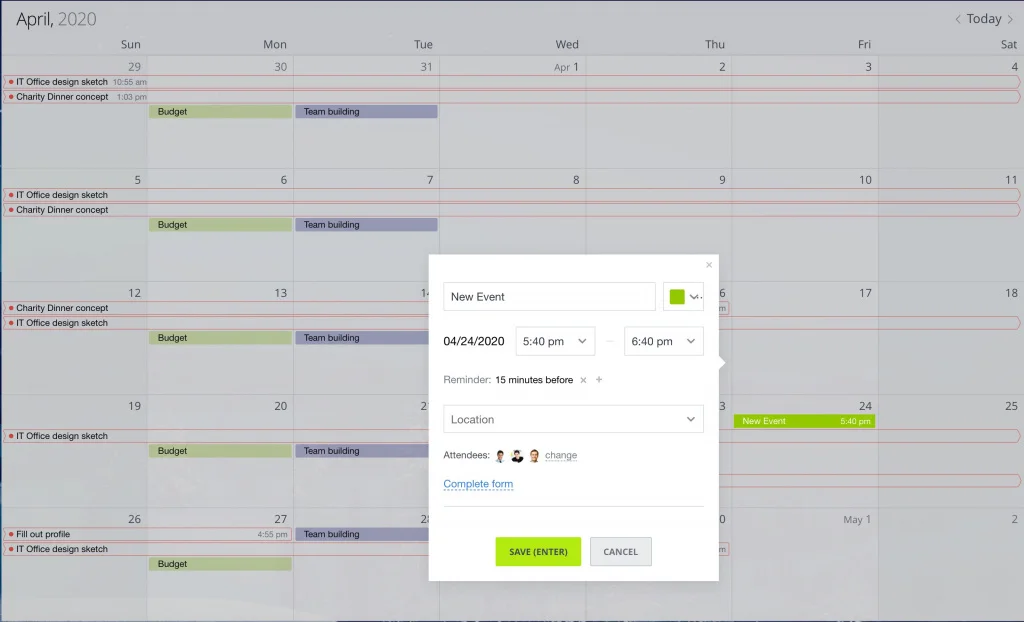Calendar Calendar