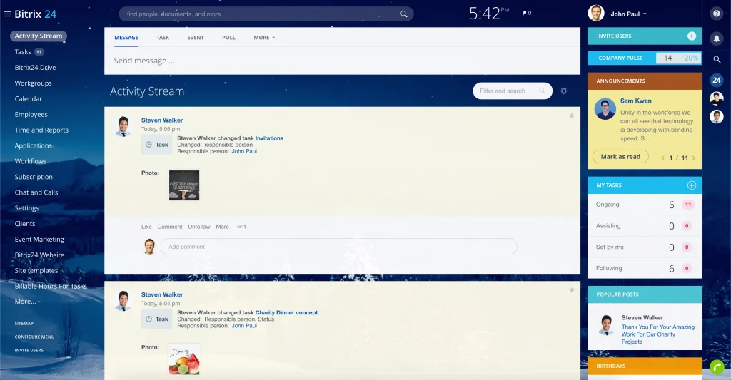 Activity Stream Activity Stream