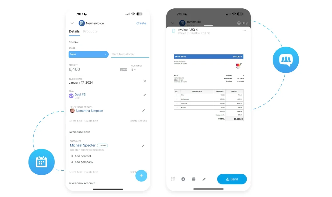 Bitrix24 — best for full-funnel mobile execution